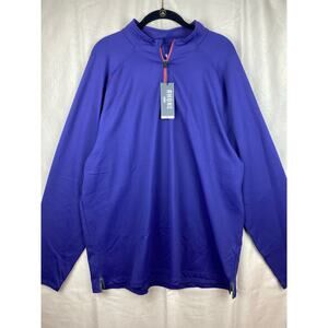 New Mens Rhone Session 1/4 Quarter Zip Rhodonite Pullover sz XXL Lightweight NWT